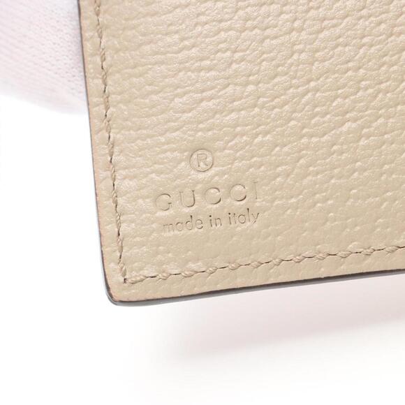 GUCCI Beige Leather Wallet - Picture 5 of 8